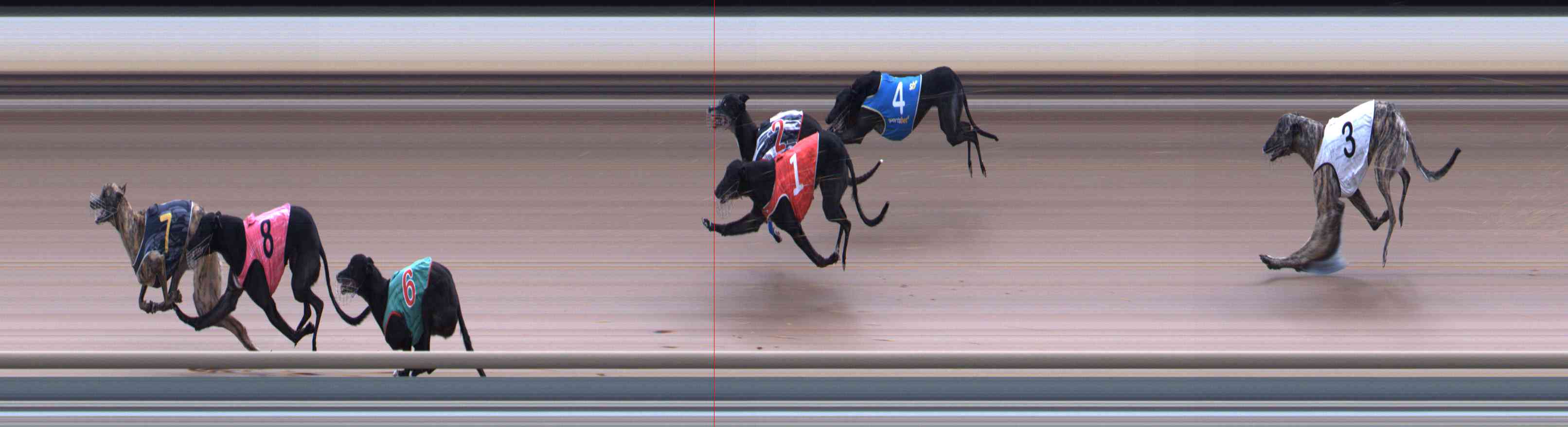 Race result finish photo